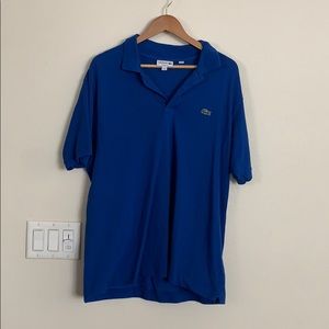 Men’ Lacoste Blue Polo Size XL